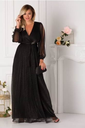 Morse code Russia aspect Top rochii de seara lungi negre. Cea mai frumoasa rochie de seara lunga in  2023