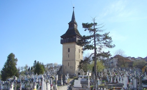 Turnul vechii biserici ortodoxe din Deva