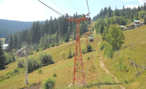 Telescaunul Dealul Negru din Vatra Dornei