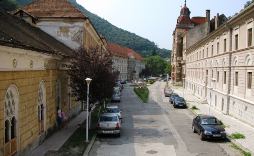 Piața Hercules din Băile Herculane