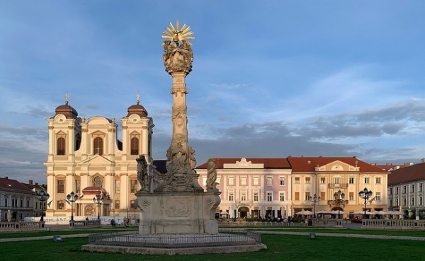 Piața Unirii din Timișoara